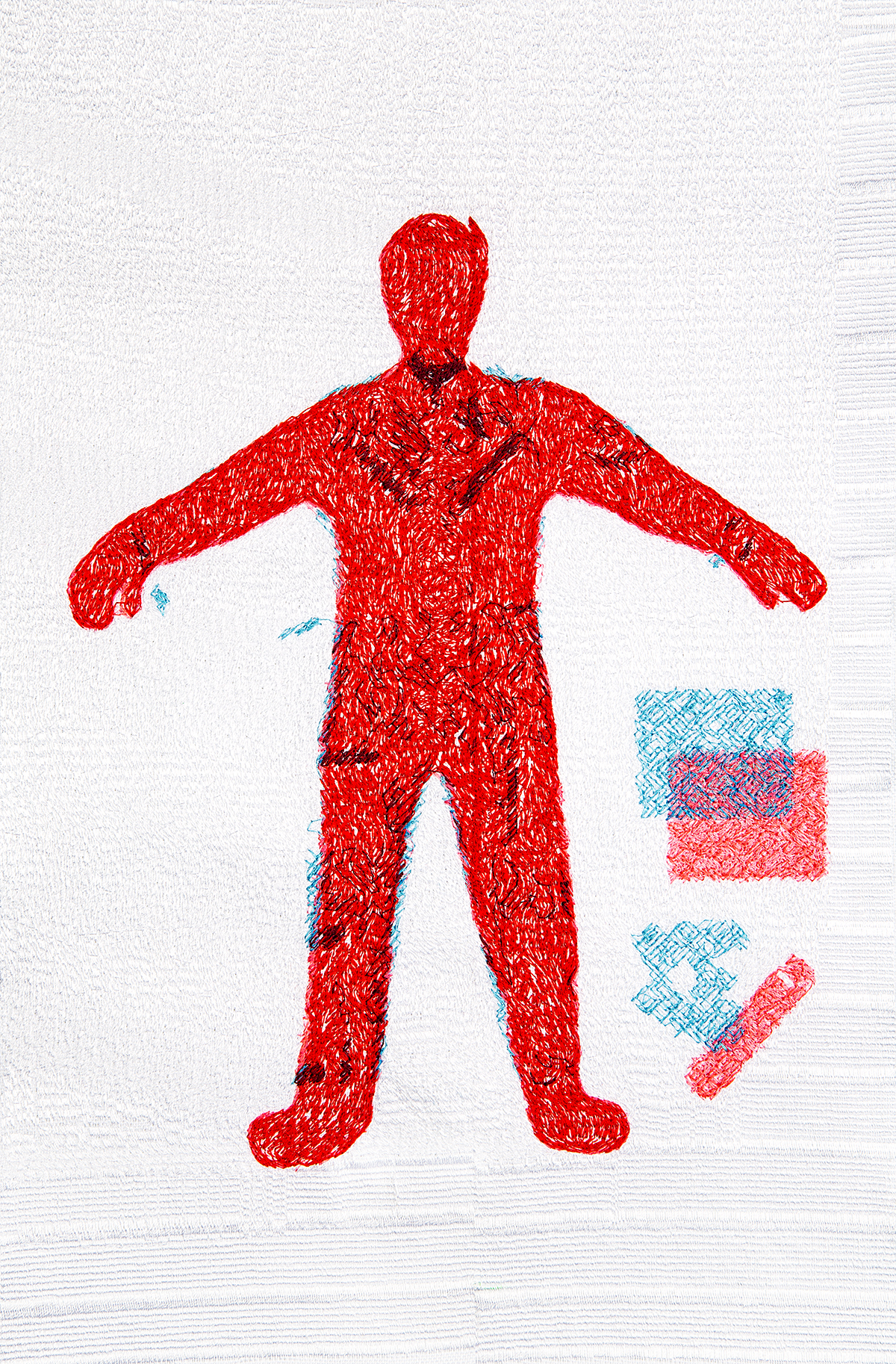 Space Poetry Embroidery